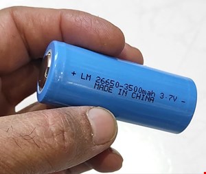 باتری لیتیوم 26650 3.7 ولت 3500 میلی آمپر 3.7v 3500mA