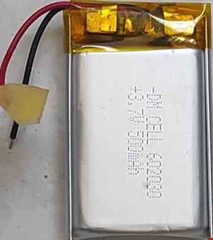 باتری لیتیومی 602030 DM CELL 500MA 3.7V