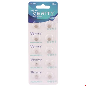 Verity Alkaline AG4  1.5V