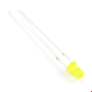LED ال ای دی زرد مات 3 میلیمتر