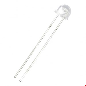 ال ای دی LED کلاهی دو رنگ آبی قرمز دوپایه
