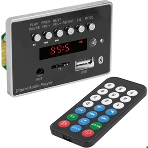 پخش کننده MP3 PLAYER پنلی بلوتوثی 12V مدل 9201E