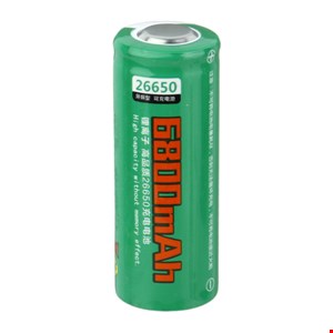 باتری لیتیومی Small Sun 26650 6800mAh