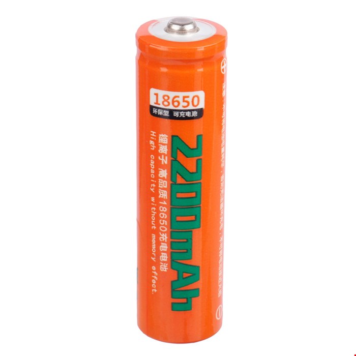 باتری لیتیومی نوک دار Small Sun 18650 2200mAh 