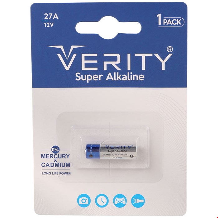 باتری ریموت کنترل Verity Super Alkaline وریتی  12V 27A