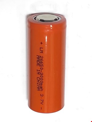 باتری لیتیوم 26650 3.7V 3000mA
