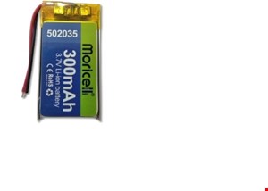 باتری لیتیوم پولیمر 3.7V 300MA MORICELL 502035