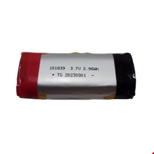 باتری لیتیوم پولیمر 101839 ویپ 3.7v 2.96wh