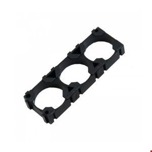 براکت پلاستیکی 1 در 3 تایی نگهدارنده باتری های لیتیوی 18650