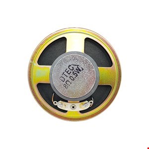 بلندگو 8 اهم 0.5 وات با قطر 66 میلیمتر