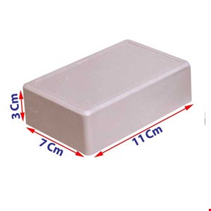 جعبه پلاستیکی در ابعاد 30x69x105 میلیمتر
