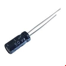 خازن الکترولیتی 1uF 50V