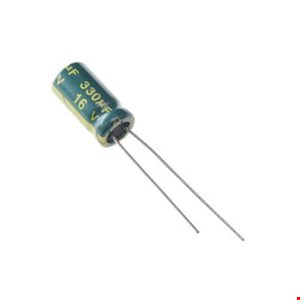 خازن الکترولیتی 330uF / 16V