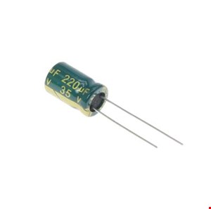 خازن الکترولیتی 220uF / 35V