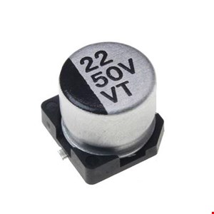 خازن الکترولیتی 22uF 50V SMD