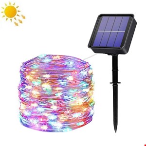ریسه led مفتولی باغچه ای خورشیدی