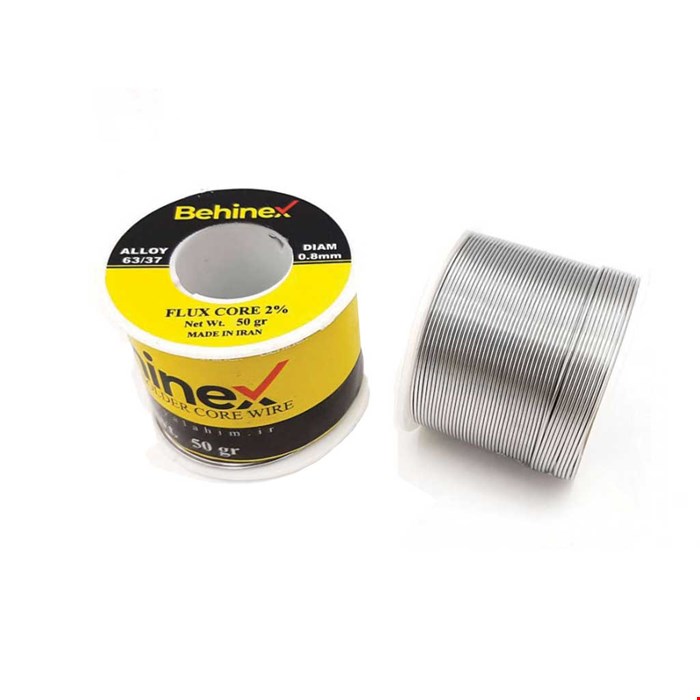 سیم لحیم 50 گرمی بهینکس