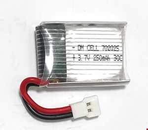 باتری لیتیوم پولیمر پروازی (های پاور) 702025  3.7V 250mA 30C