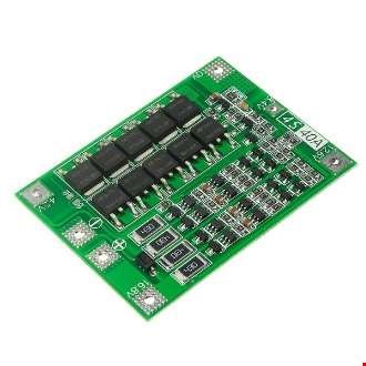 ماژول محافظ شارژ باتری لیتیومی 4 سل 40A