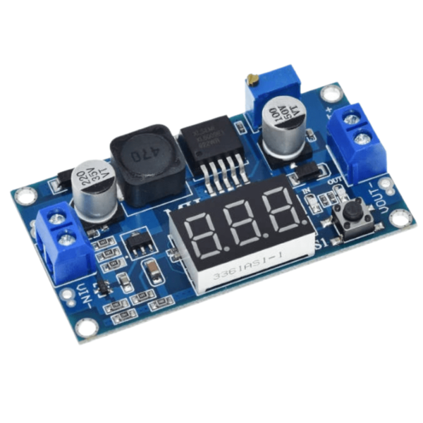 ماژول افزاینده ولتاژ DC مدل XL6009/LM2577 با نمایشگر ولتاژ