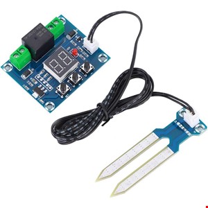 ماژول کنترل رطوبت خاک  با رله و نمایشگر مدل XH-M214