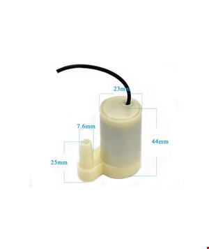 موتور پمپ آب مینیاتوری 3 تا 5 ولت مدل عمودی DC 3-5V