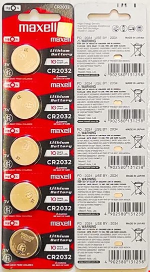 باتری سکه ای مکسل CR2032 3V maxell