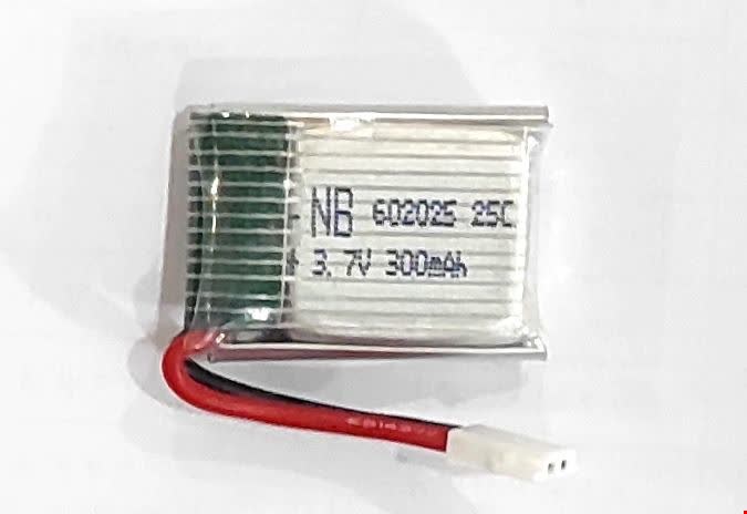 باتری لیتیوم پولیمر (های پاور) 602025 300ma