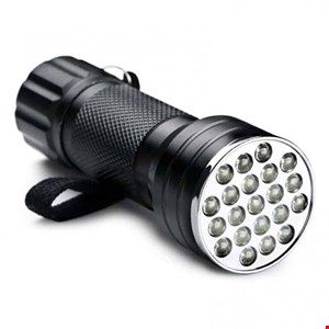 چراغ قوه UV فرابنفش با 21 ال ای دی