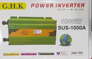 اینورتر 12 ولت به 220 ولت G.H.K POWER INVERTER 1000W