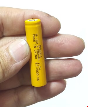 باتری NI-CD 600mAh 1.2v MAXCELL