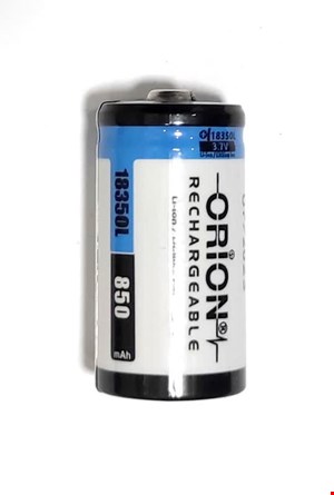 باتری اوریون 18350 ORION 850mA 3.7V