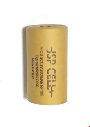 باتری دریل 1.2 ولت 2000mAh جریان بالا 10C مارک JSP CELL