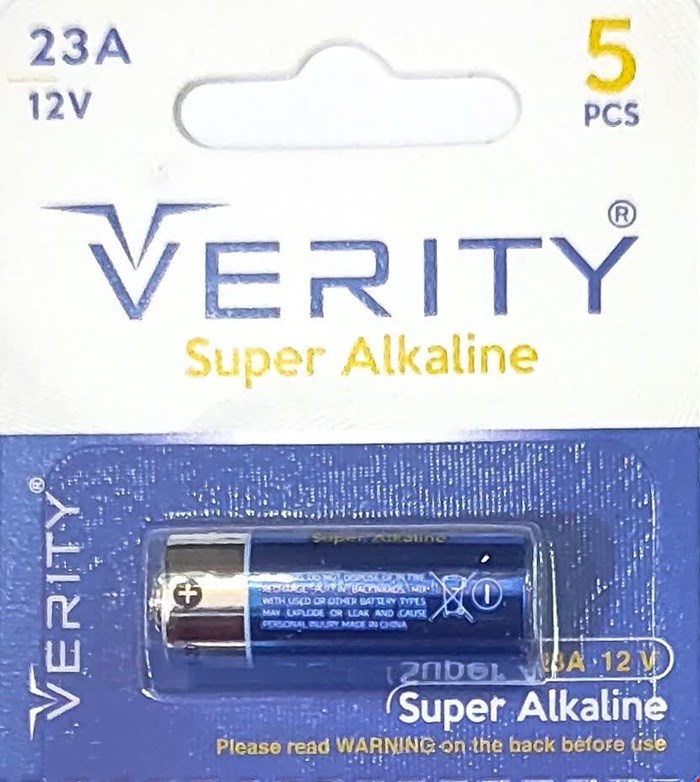 باتری ریموت 23A 12V وریتی VERITY