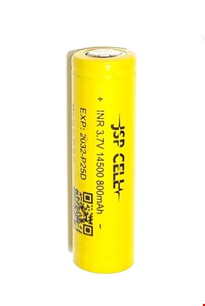 باتری شارژی JSP CELL 3.7V 800ma  14500
