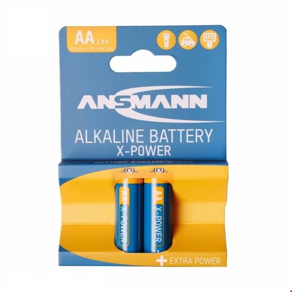 باتری قلمی آنسمن  ANSMANN  X-POWER AA بسته 2 عددی