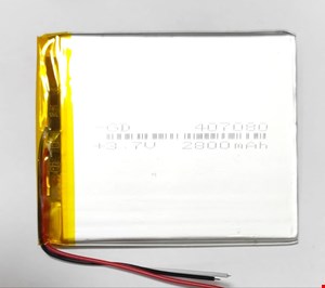باتری لیتیوم پولیمر 3.7v  2800mAh  407080
