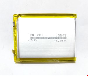 باتری لیتیوم پولیمری 125875 DM CELL 8000mA