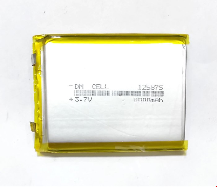 باتری لیتیوم پولیمری 125875 DM CELL 8000mA