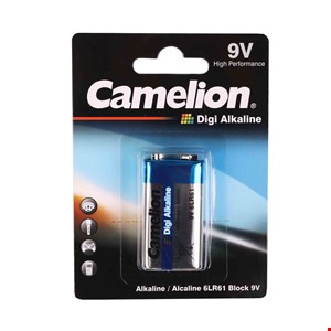 باتری کتابی کملیون 9 ولت  Camelion Digi Alkaline 9V