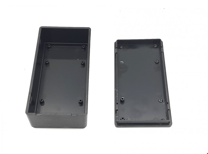 جعبه برد پلاستیکی مشکی سایز 121x58x31mm
