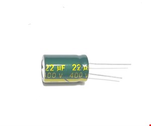 خازن الکترولیتی 22uF / 400V