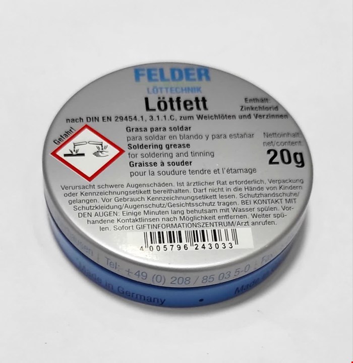روغن لحیم 20 گرمی لاتفت Lotfett