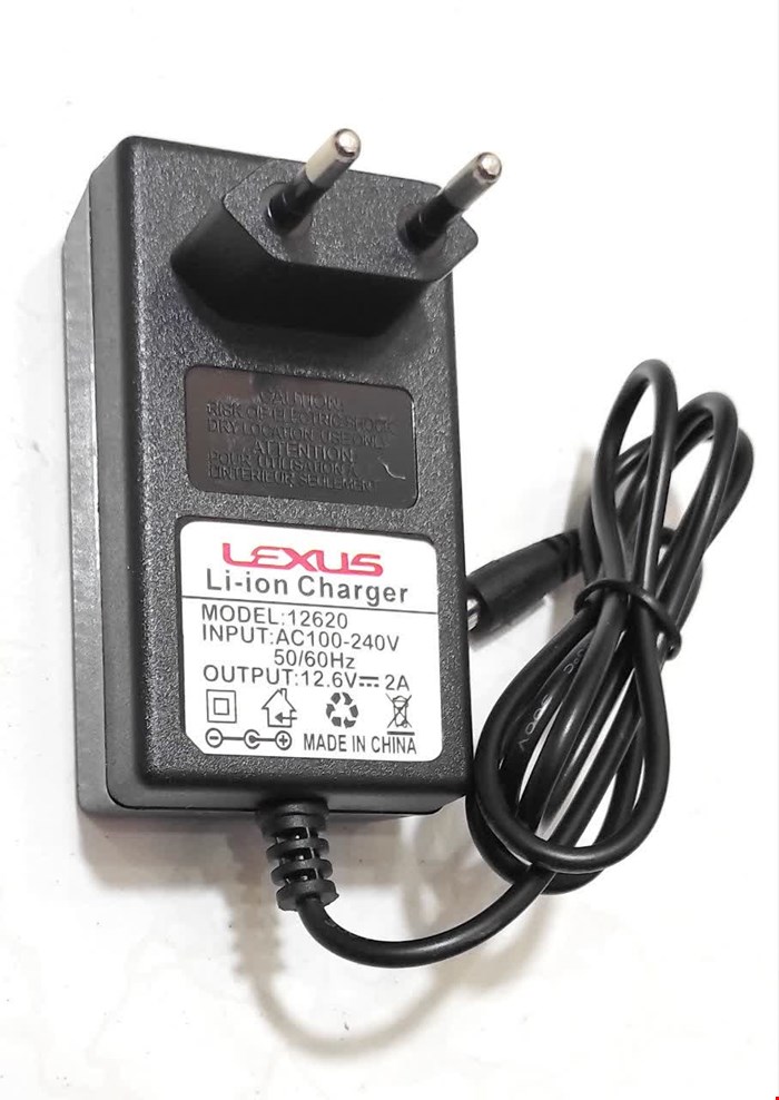 شارژر باتری لیتیوم 3 سل 2 آمپر 3CELL 2A LEXUS