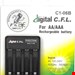 شارژر باتری های قلمی و نیم قلمی چهار تایی digital CLF C1-06B