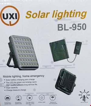 پروژکتور سیار ال ای دی 100 وات شارژی و پاور بانک خورشیدی BL-950