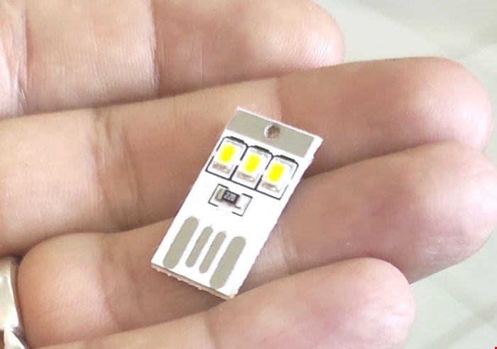 چراغ یو اس بی مینی با 3 لامپ 3LED USB 
